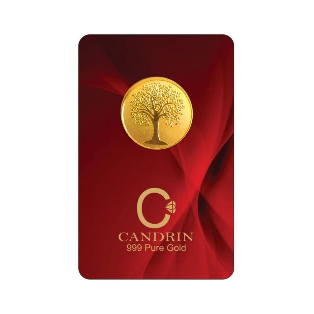 CANDRIN 999 GOLD BANYAN TREE COIN