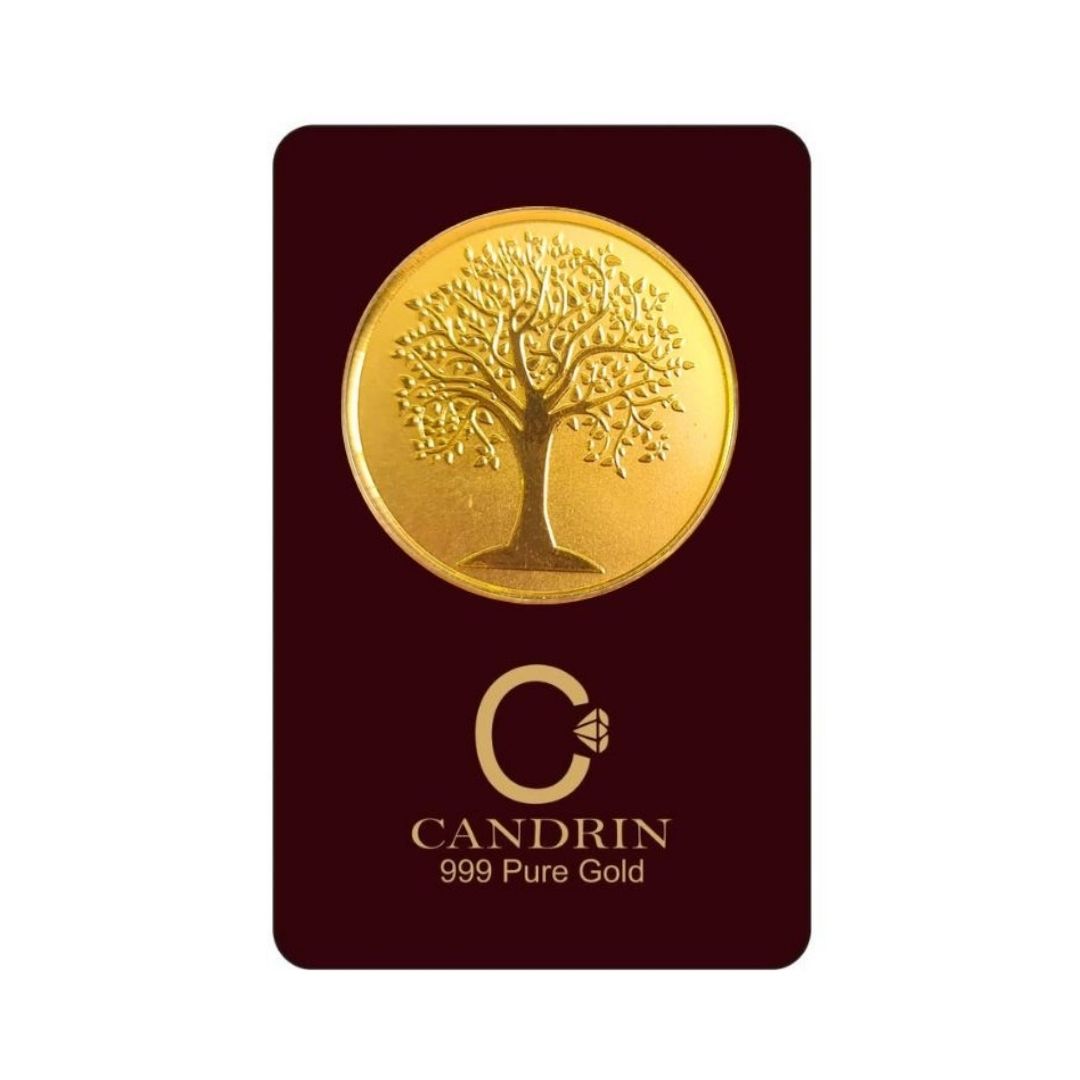 CANDRIN 999 GOLD BANYAN TREE COIN