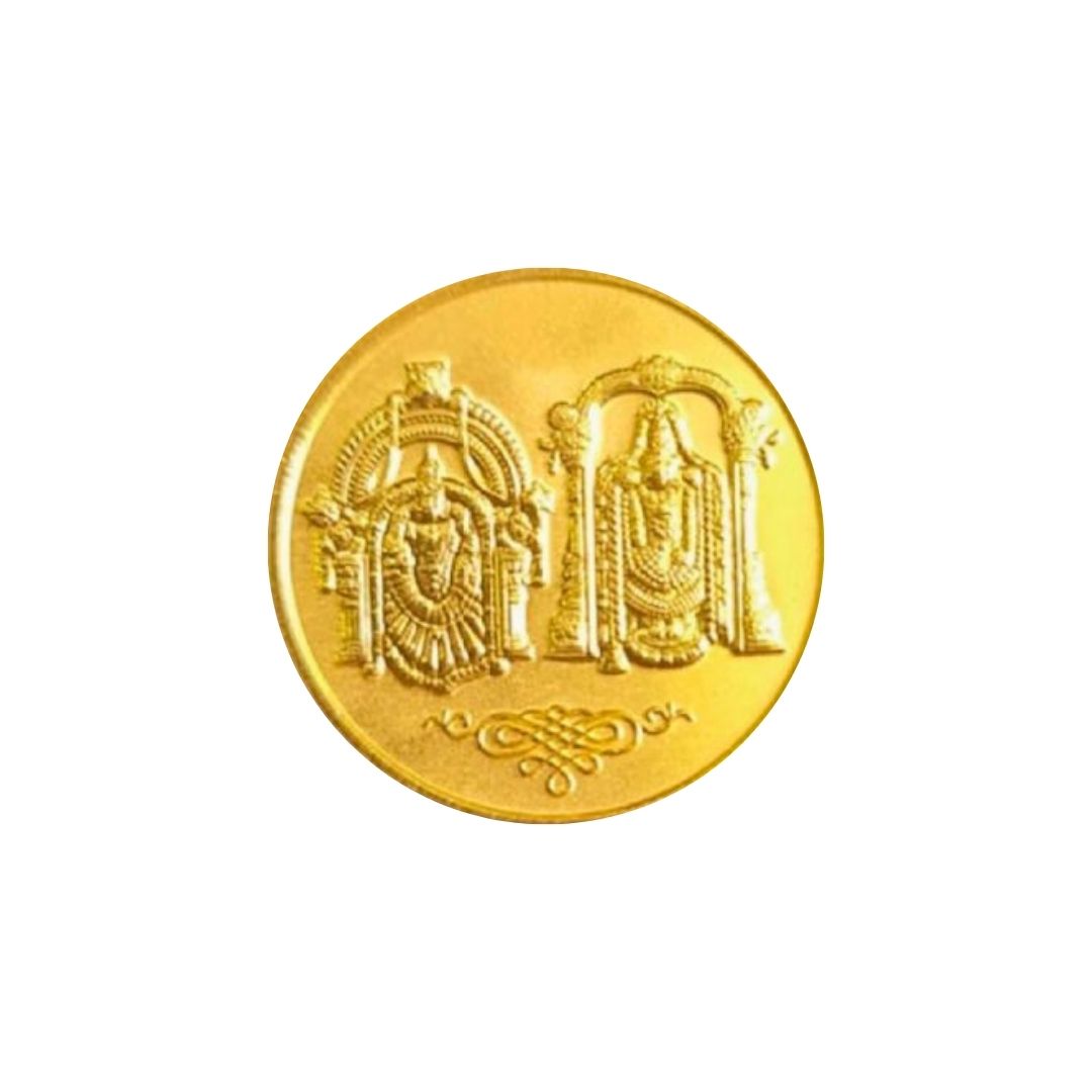 CANDRIN 999 GOLD LAXMI BALAJI COIN