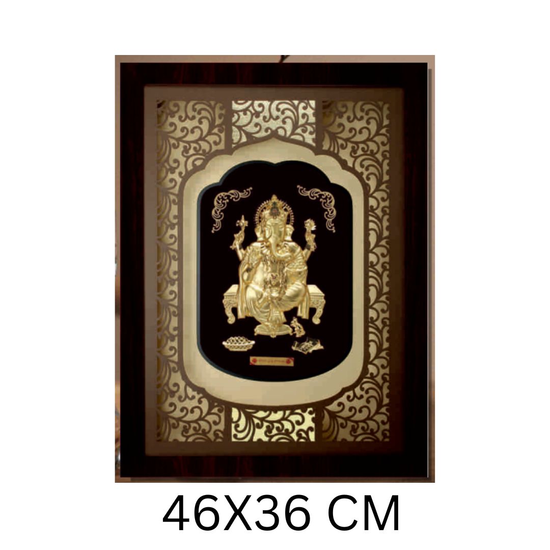 24KT GOLD FOIL ELITE GANESH JI