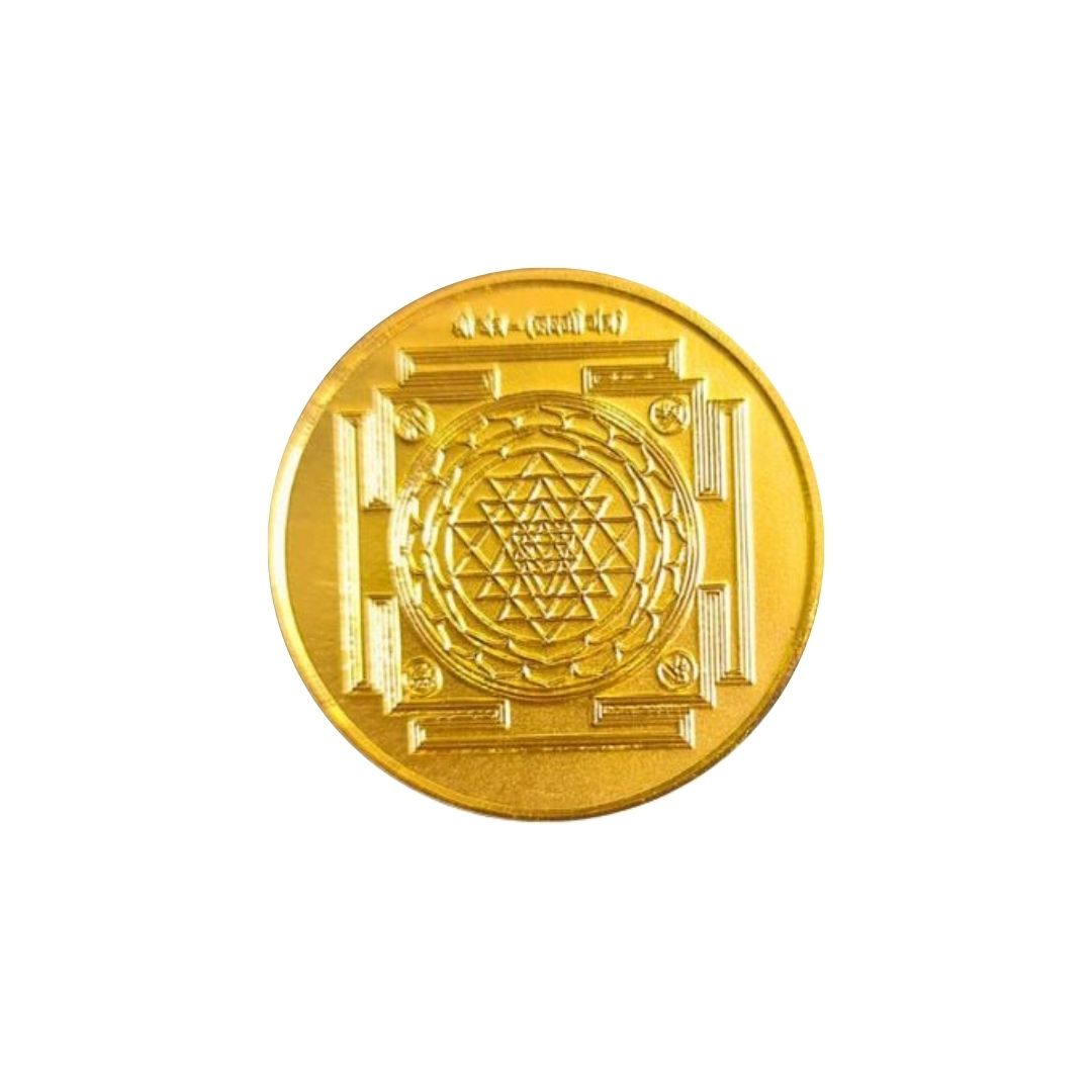 CANDRIN 999 GOLD SHRI YANTRA COIN