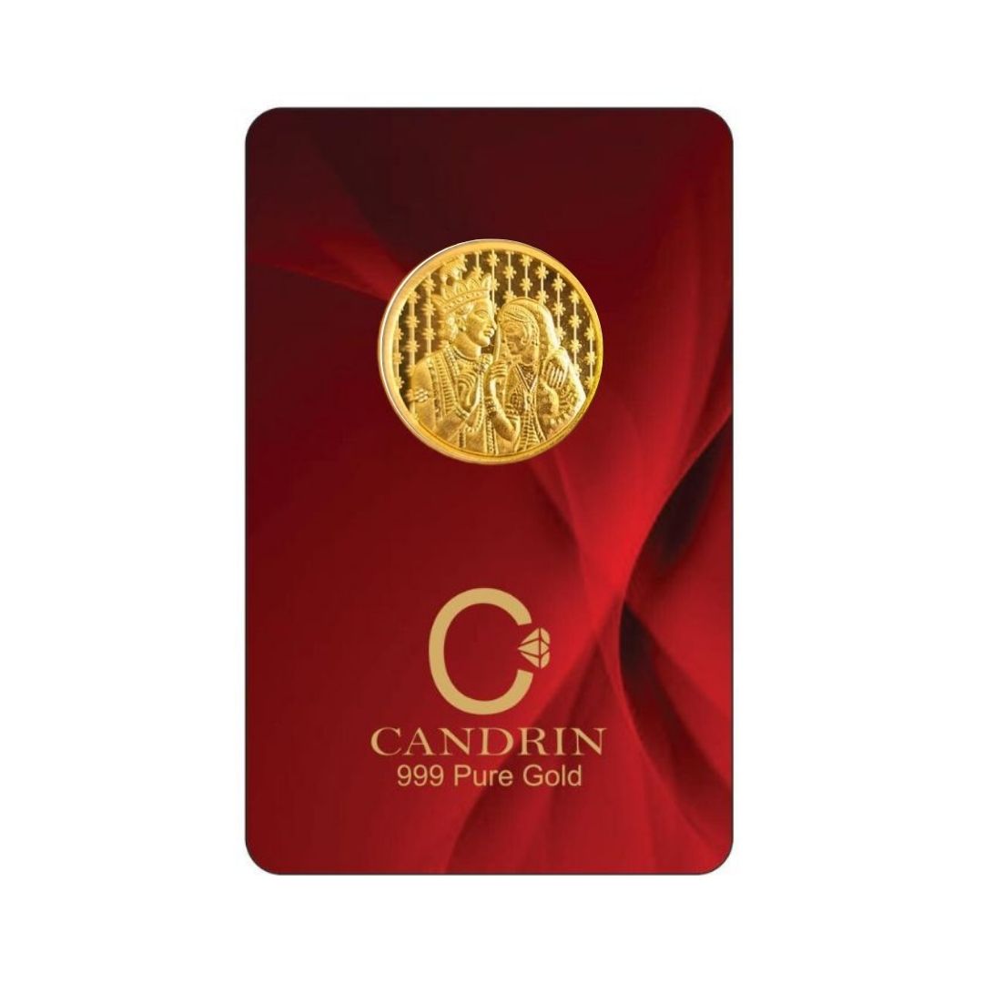 CANDRIN 999 GOLD DULHA DULHAN COIN