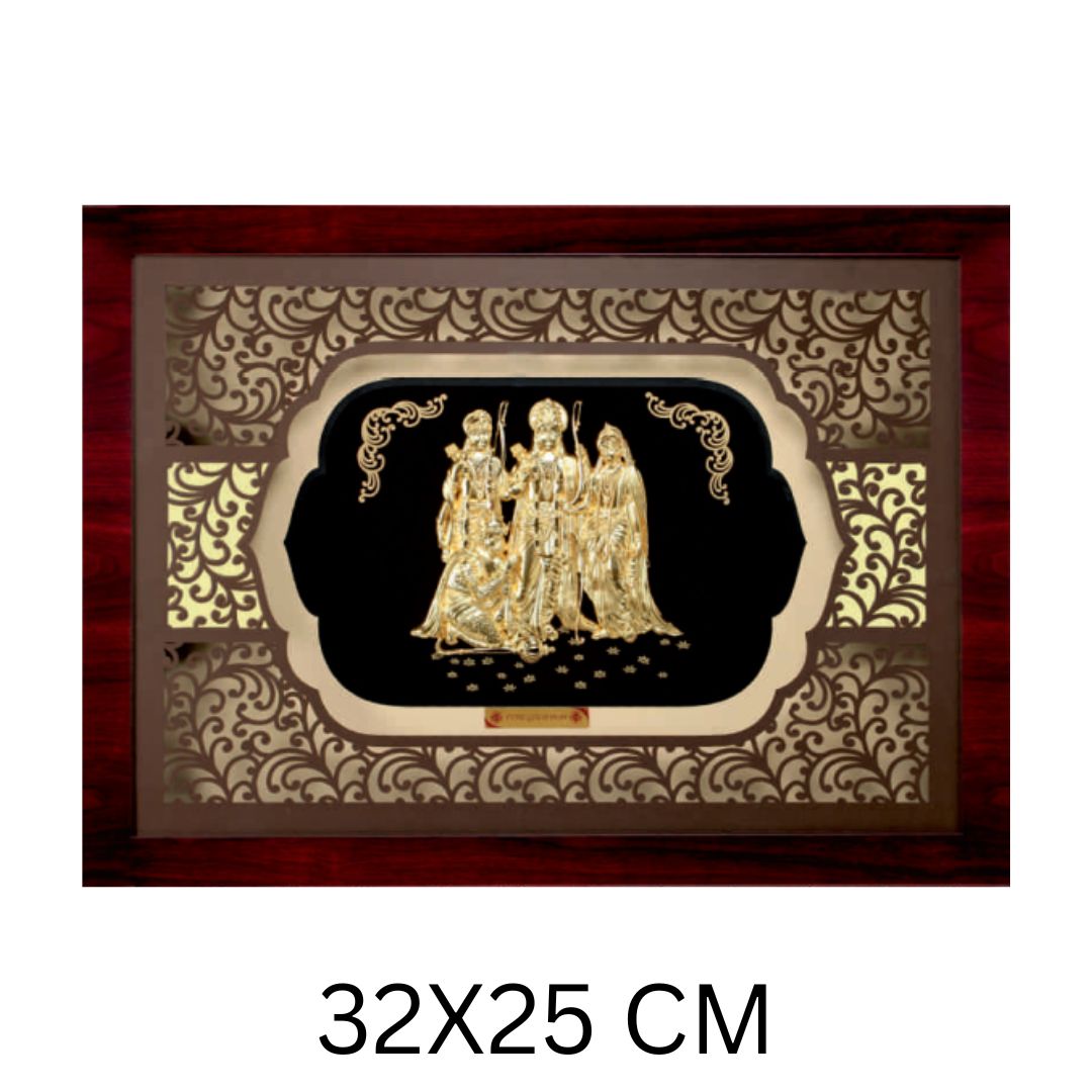 24KT GOLD FOIL ELITE RAM DARBAR  FRAME