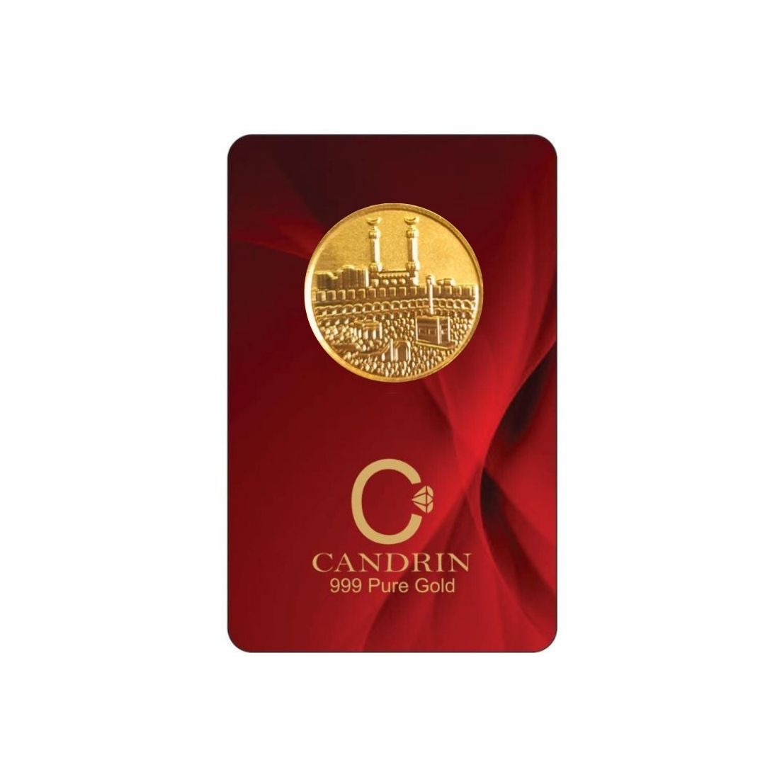 CANDRIN 999 GOLD MADINA COIN