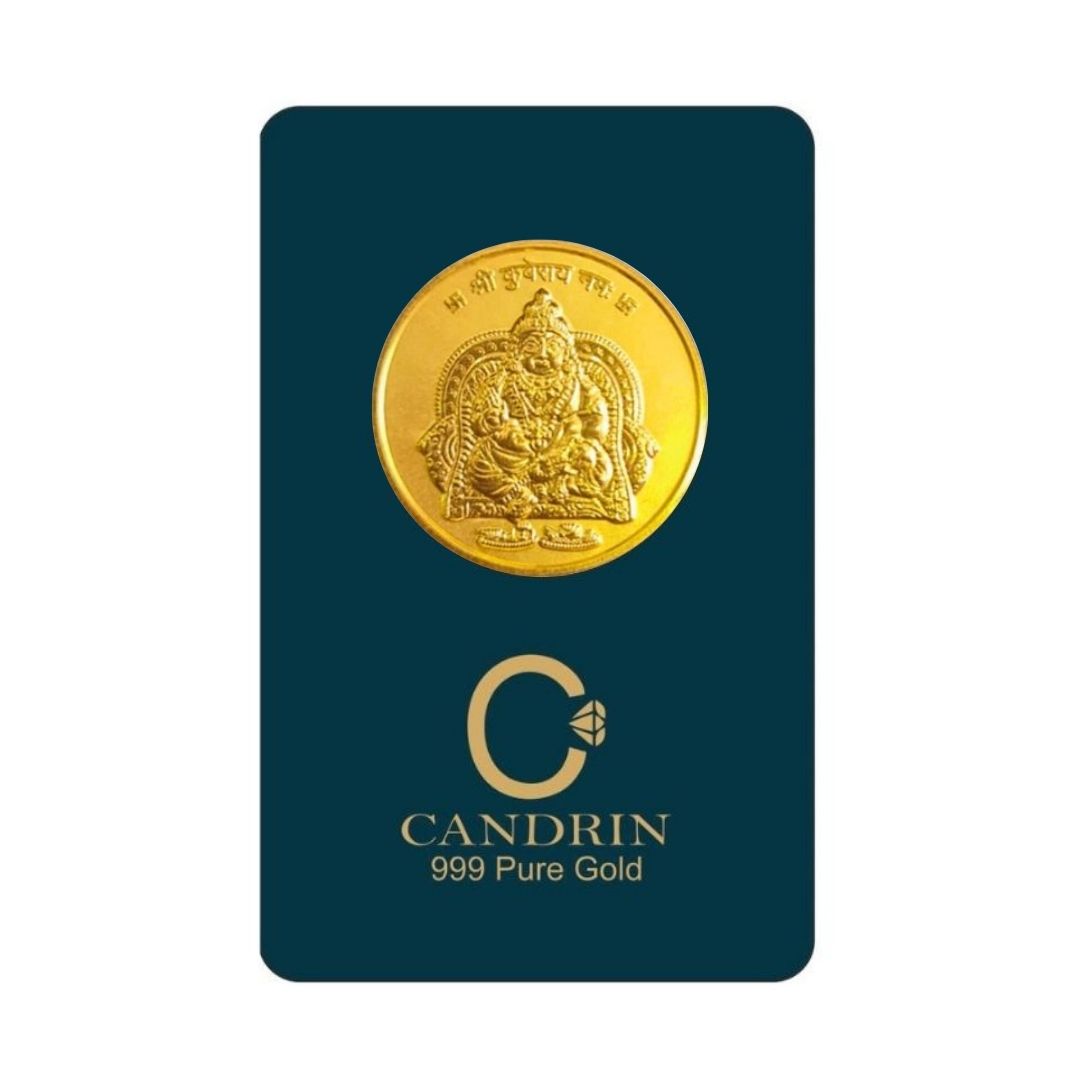 CANDRIN 999 GOLD KUBER JI COIN