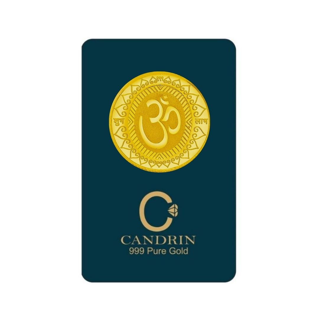 CANDRIN 999 GOLD OM COIN