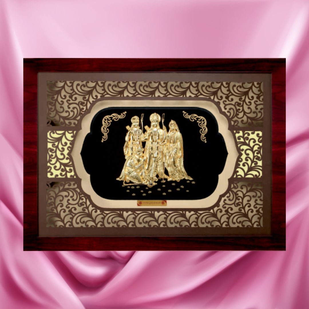 24KT GOLD FOIL ELITE RAM DARBAR  FRAME