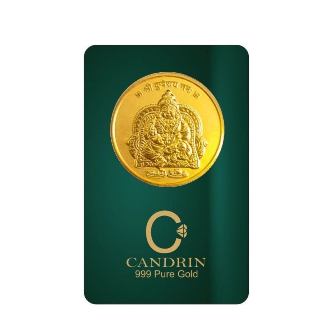 CANDRIN 999 GOLD KUBER JI COIN