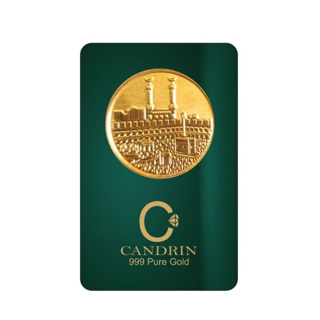 CANDRIN 999 GOLD MADINA COIN