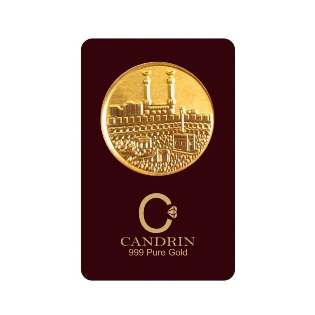 CANDRIN 999 GOLD MADINA COIN