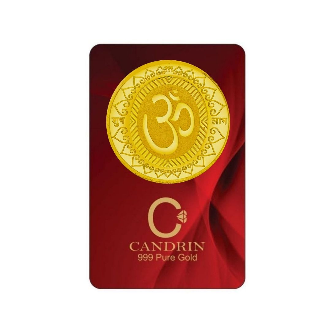 CANDRIN 999 GOLD OM COIN