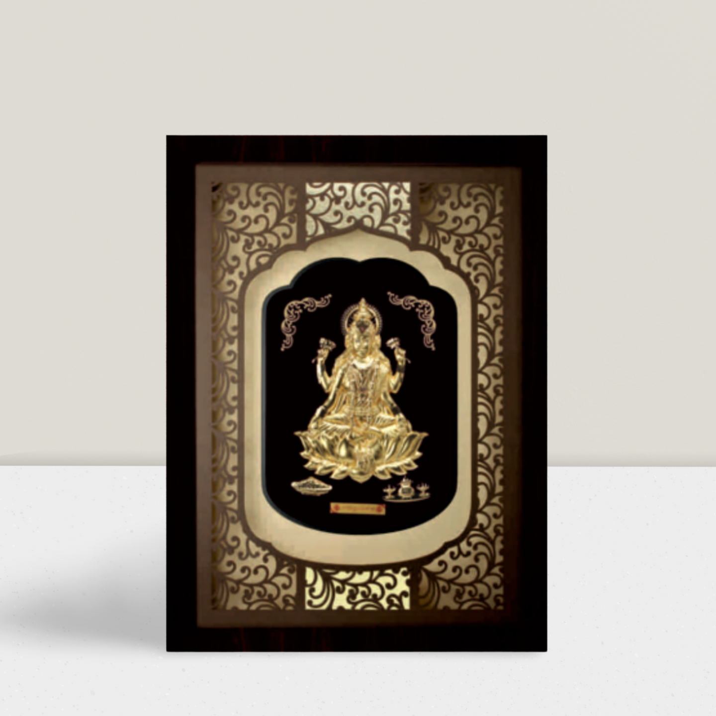 24KT GOLD FOIL ELITE LAXMI JI FRAME